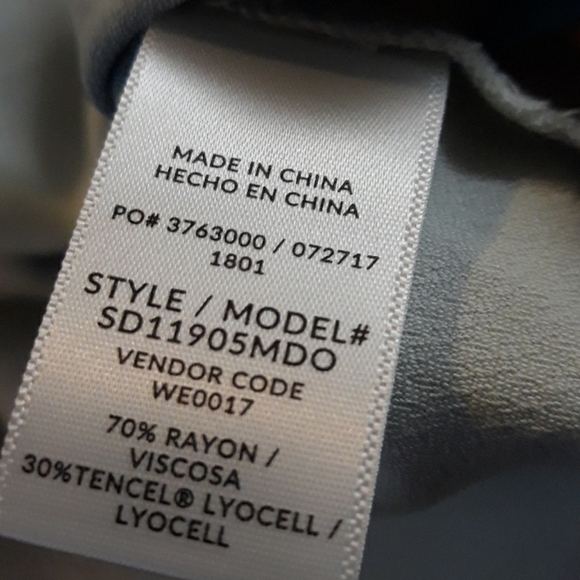 Splendid Indigo Lace-Up Sleeveless Midi Dress - Picture 8 of 11